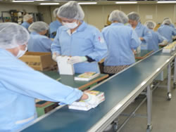 前室 検針 流通加工 検品 包装 封入